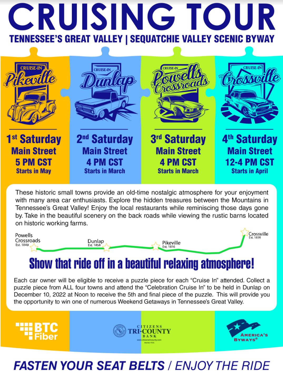 Tennessee Great Valley Cruising Tour